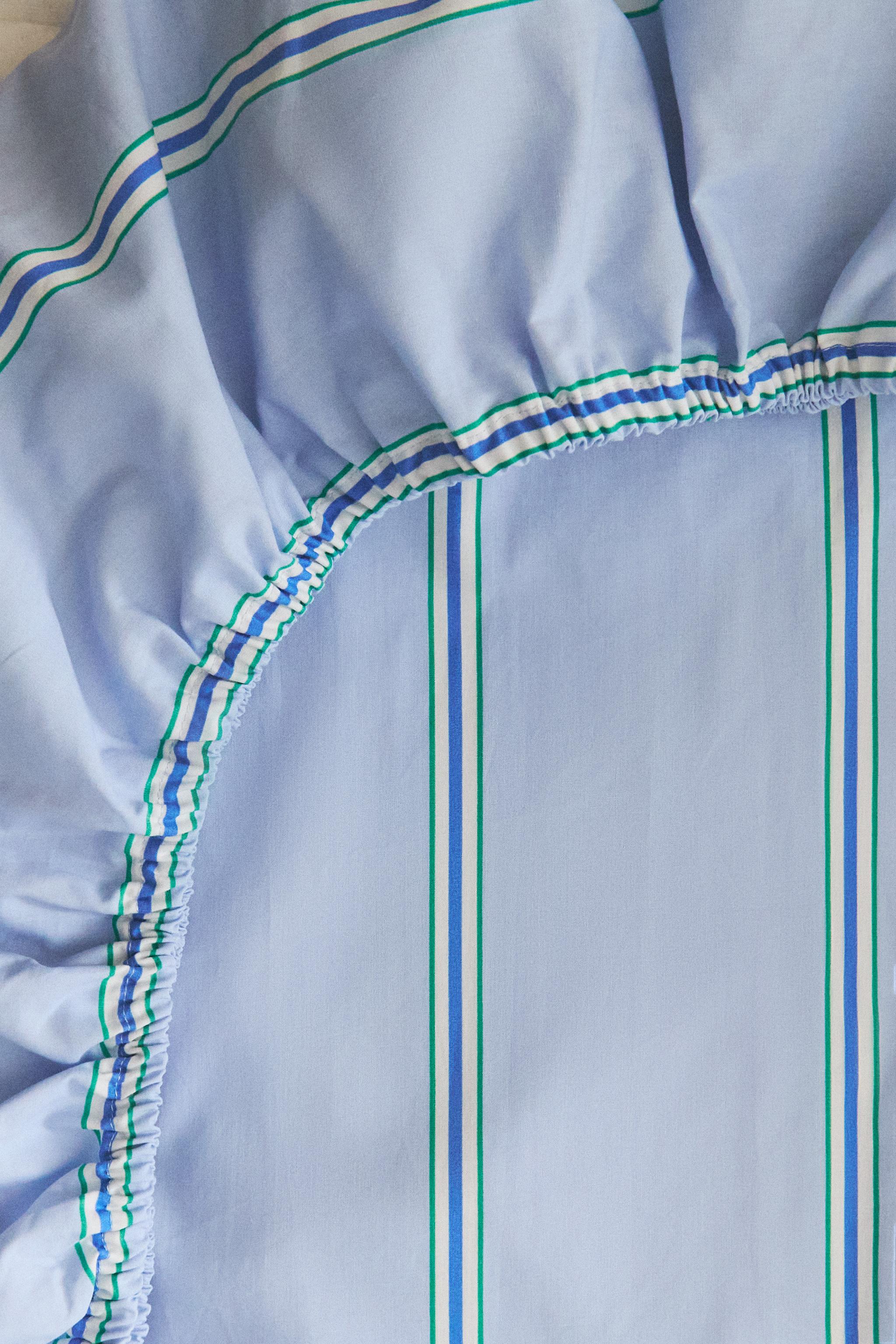 KIDS' STRIPED FITTED SHEET